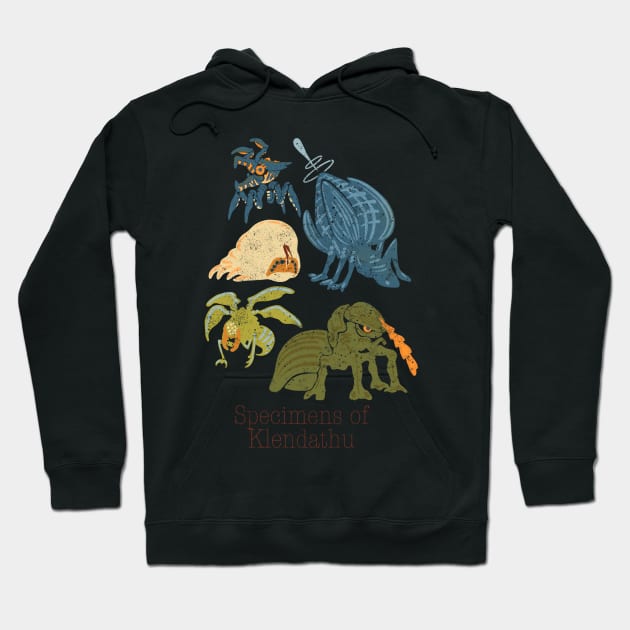 Starship Troopers Bugs Hoodie by Little Bad Wren 